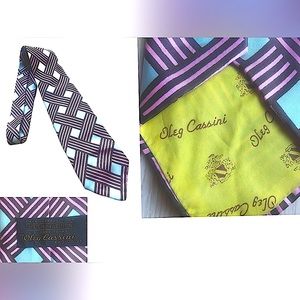 Vintage Oleg Cassini necktie